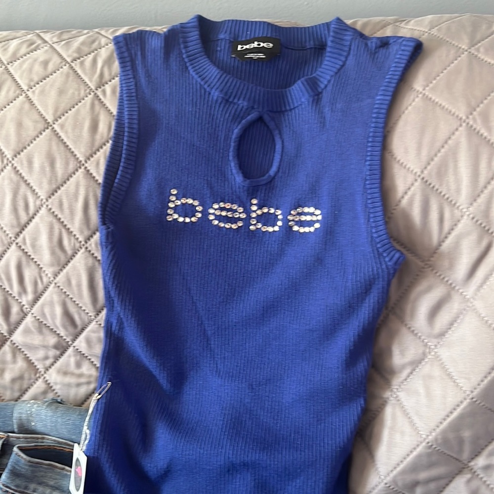Bebe Sleeveless Top